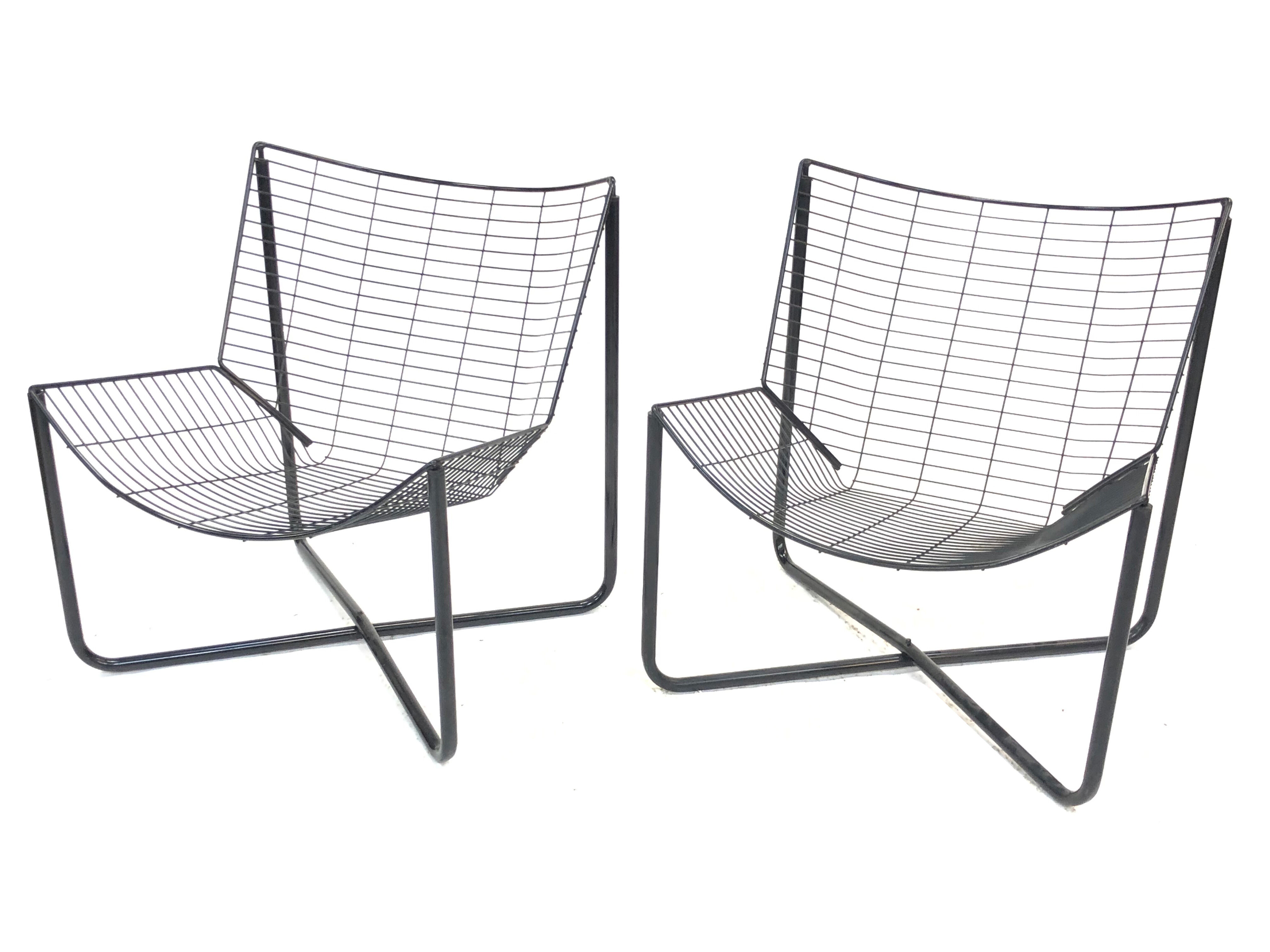 Fauteuil Ikea Jarpen Wire Chair vintage Niels Gammelgaard
