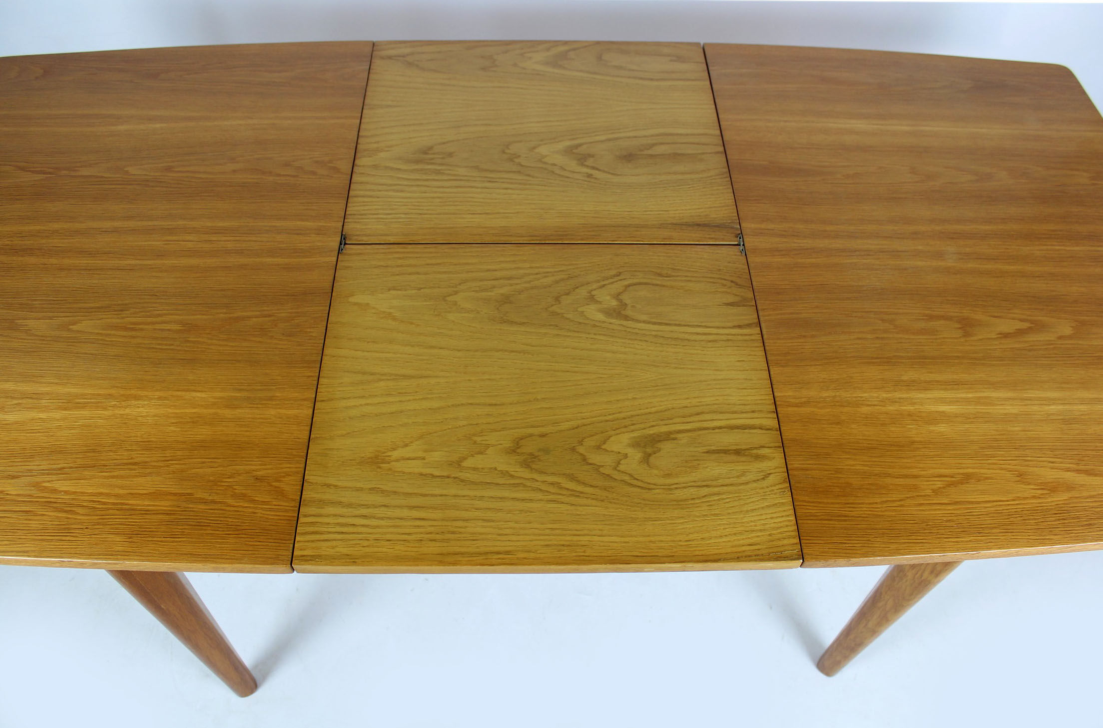 Oak veneered folding dining table from UP Závody 1960 s