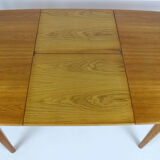 Oak veneered folding dining table from UP Závody 1960 s