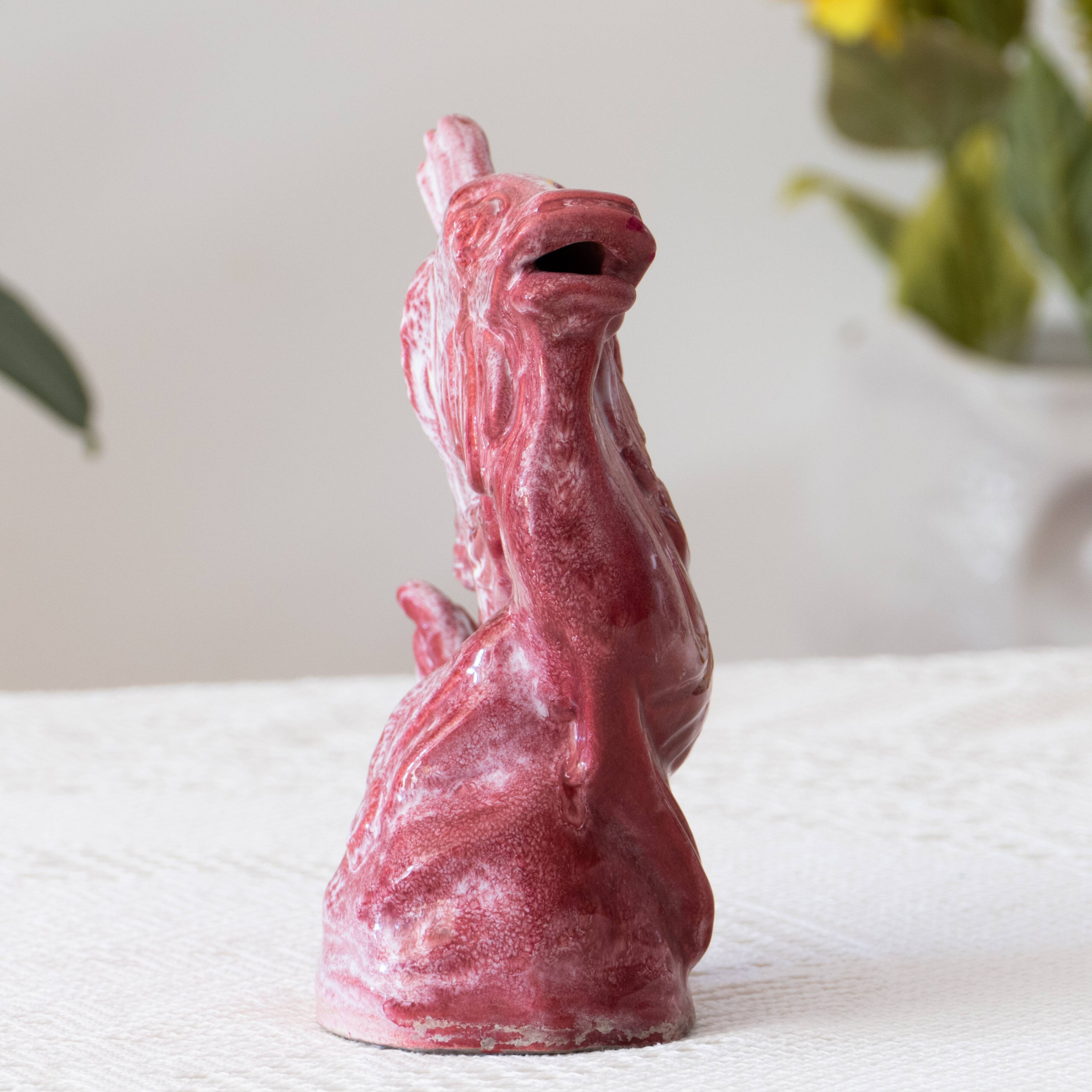 Statue 1930 large enameled fish