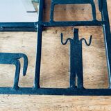 Rectangular mirror in ironwork, Frederick Weinberg