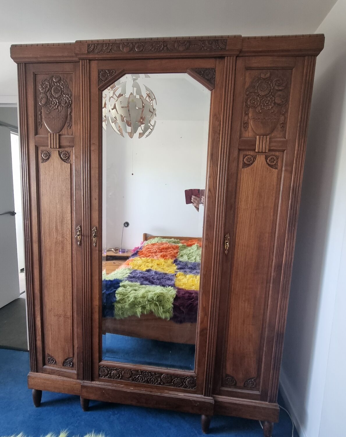Art Nouveau wardrobe from 1900/1910