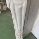 Louis XV style fireplace in white Carrara marble 19th century