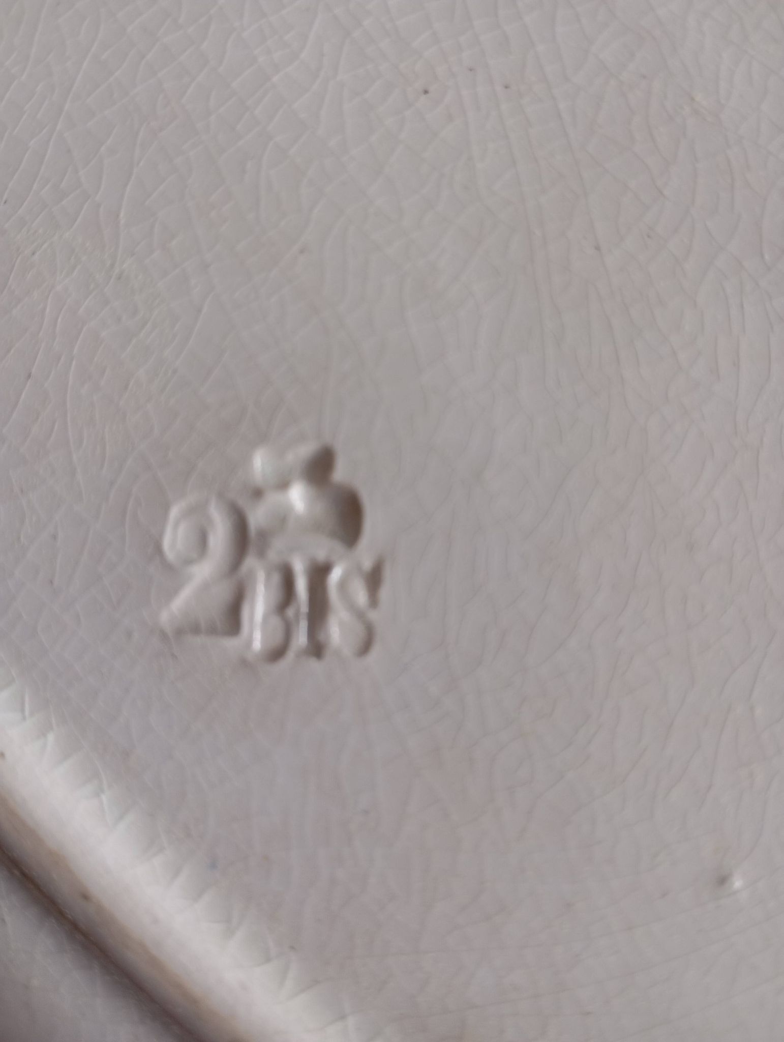Oval ironstone dish "Compiègne" K&G Lunéville