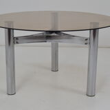 Design Chrome Coffee/Side Table, Czechoslovakia,circa 1980’s.