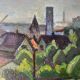 Tableau paysage Suisse 1950