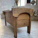 Coffre de berger Vosges 1900 art populaire