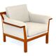 Fauteuil en teck, Suède, 1960
