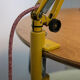 brown adjustable achitect table lamp by tep, 1970s
