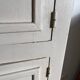 White 2-door bonnet cabinet