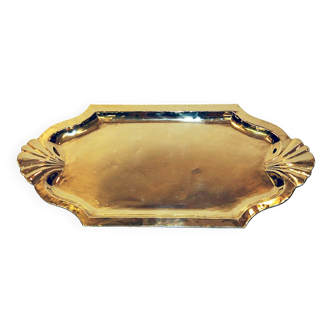 Brass tray by Lars Holmström Arvika 1930s Sweden