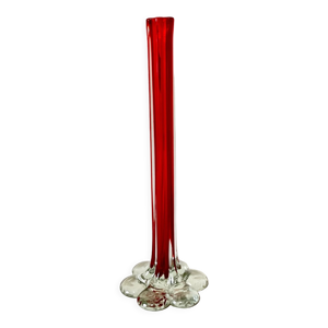 Vase soliflore en verre - murano
