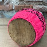 Bottle scoubidou pink neon 60s