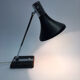 Lampe de bureau vintage noir italien