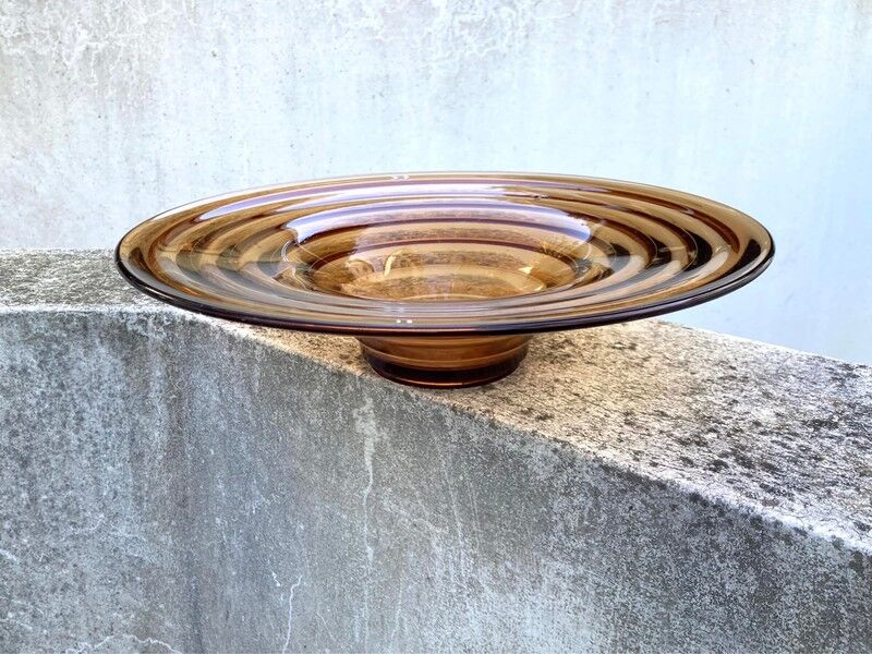 Glass dish