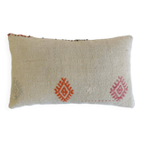 Set of Three Vintage Moorish Style Handloom Wool Kilim Pillows