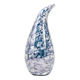 Drop vase, modernism, porcelain, Poland, 1960s