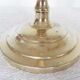Brass chandelier 4 burners 3 branches