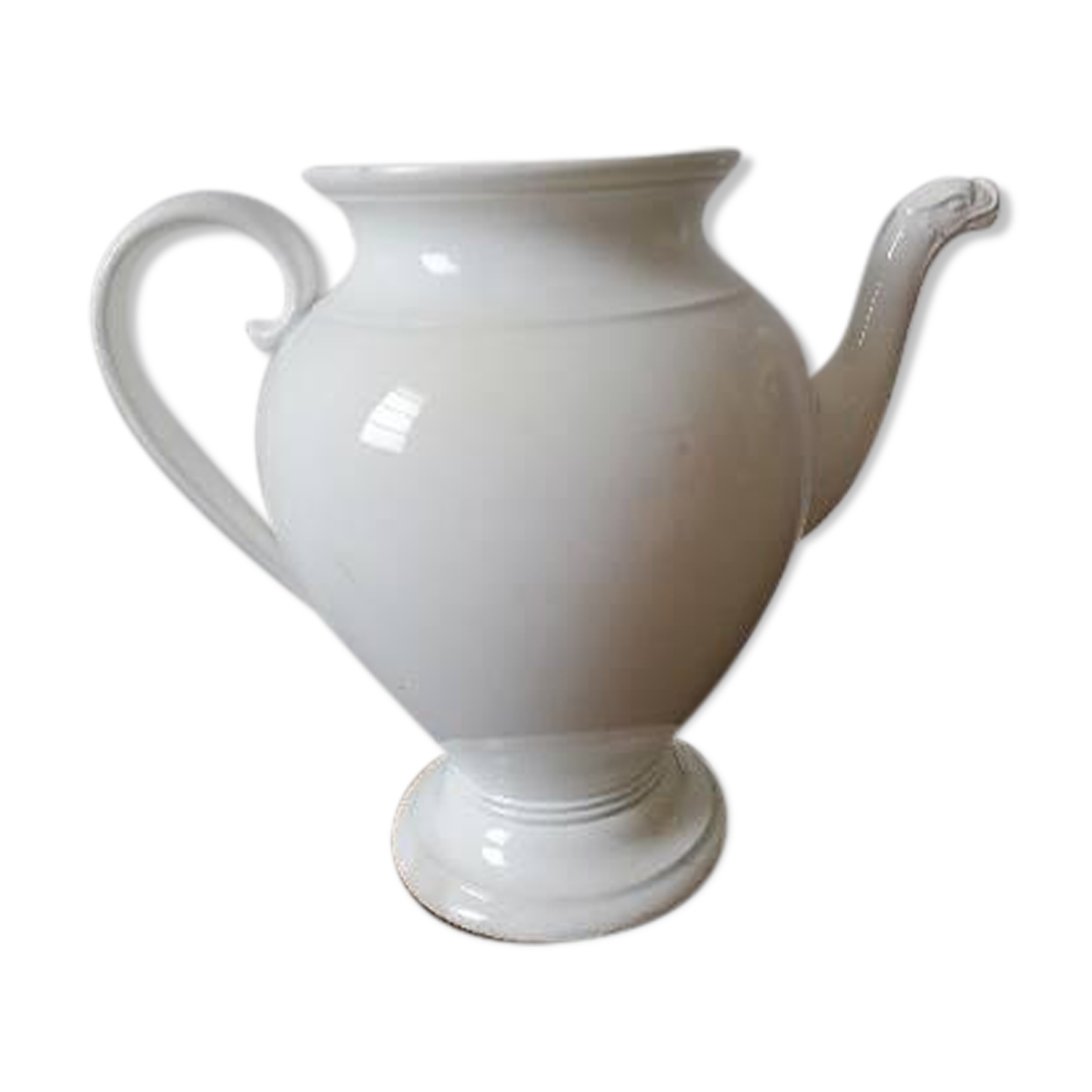 Pourer in earthenware Vieillard Bordeaux