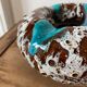 Ashtray fat lava 1960 signed Vallauris