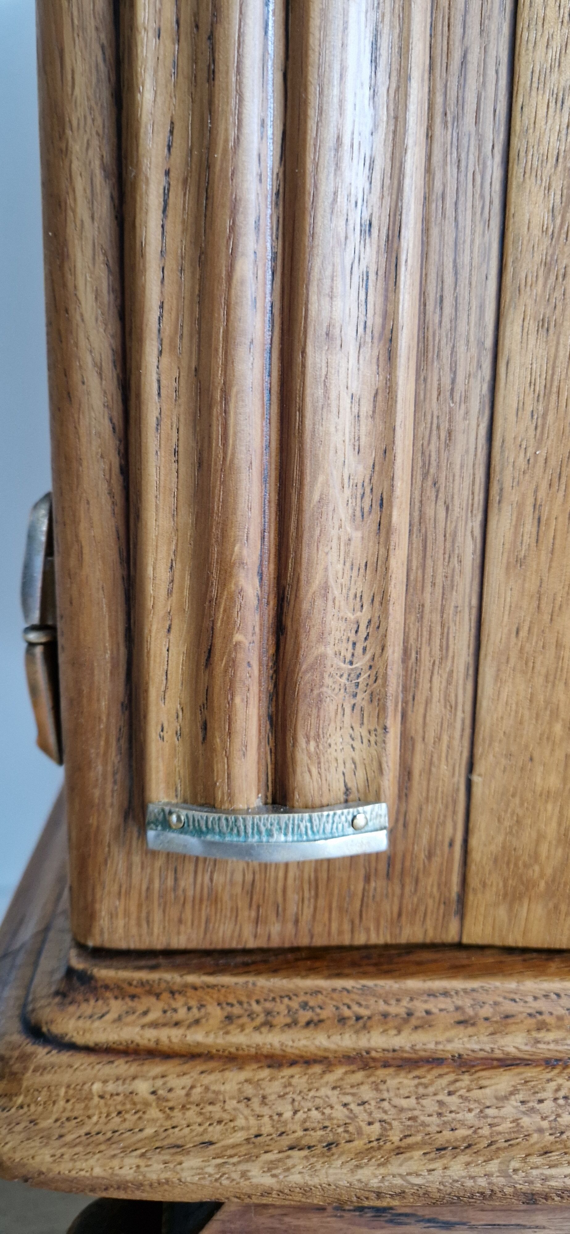 Oak bar furniture art deco style