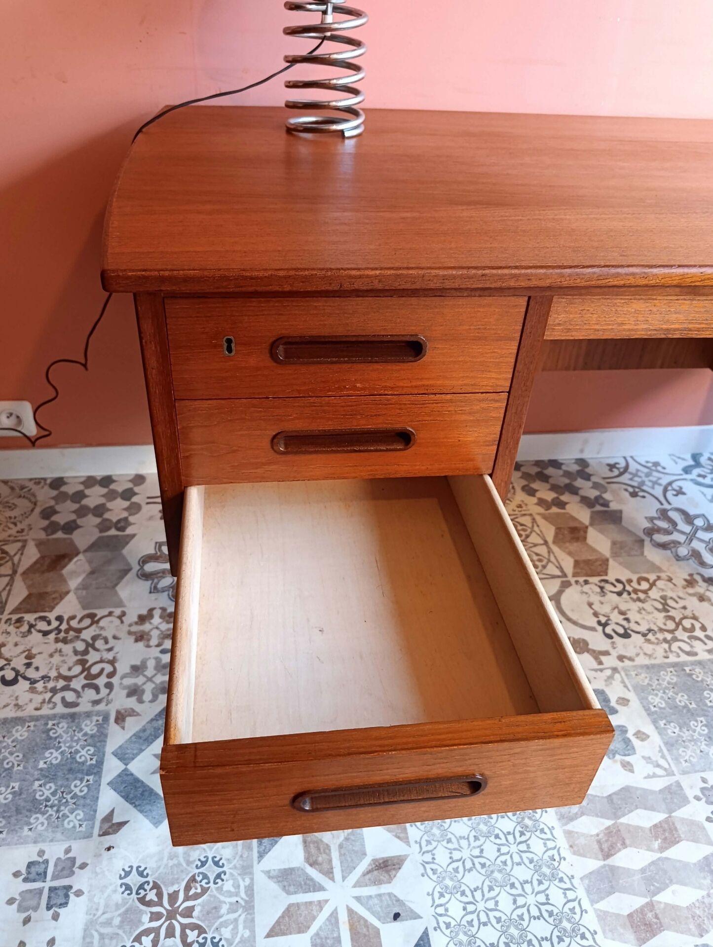 Vintage Scandinavian desk