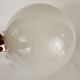 Suspension globe en verre opalin