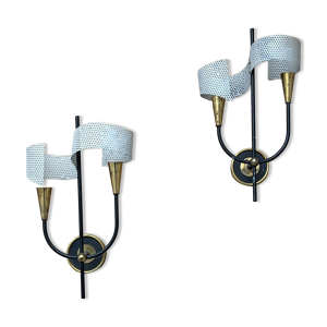 2 appliques vintage en