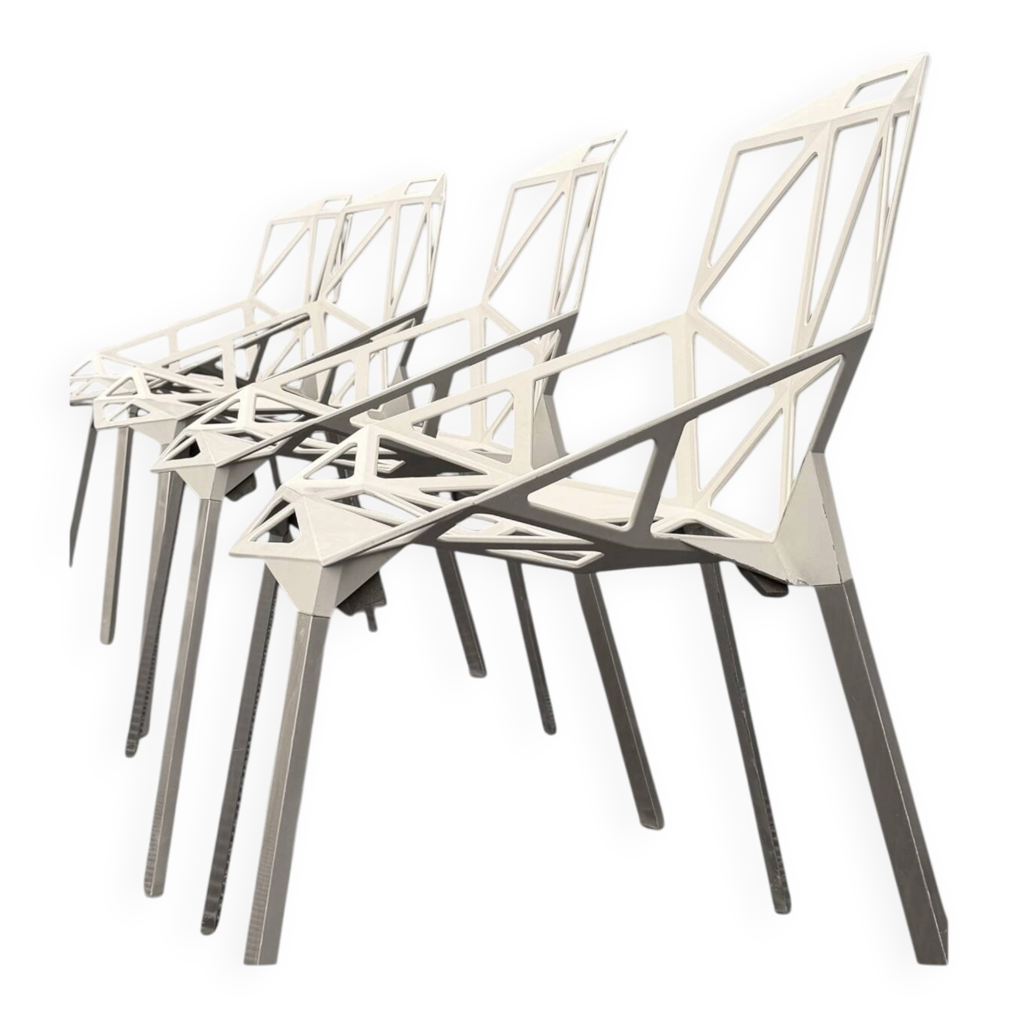 Lot de chaises Chair One Magis empilables – Konstantin Grcic