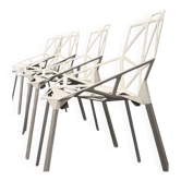 Set of Chair One Magis stackable chairs – Konstantin Grcic