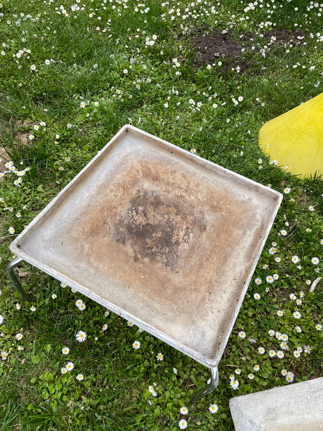 Set of 3 planters in fiber cement Willy Guhl