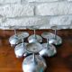 Lot de 6 coupes à glace en inox