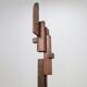 Abstract constructivist wooden sculpture, Netherlands, 1970s