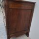 Louis XV style commode in solid walnut, 19th century rustic.