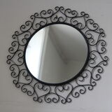 Chaty Valauris round sun mirror - Ø47