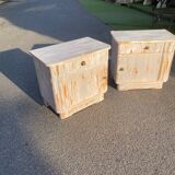 2 German bedside tables