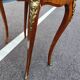 Table marqueterie ancienne style Louis XV