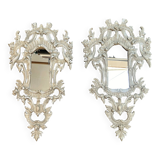 Pair C19th Continental Wall Mirrors