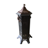 Weathered cast iron heater