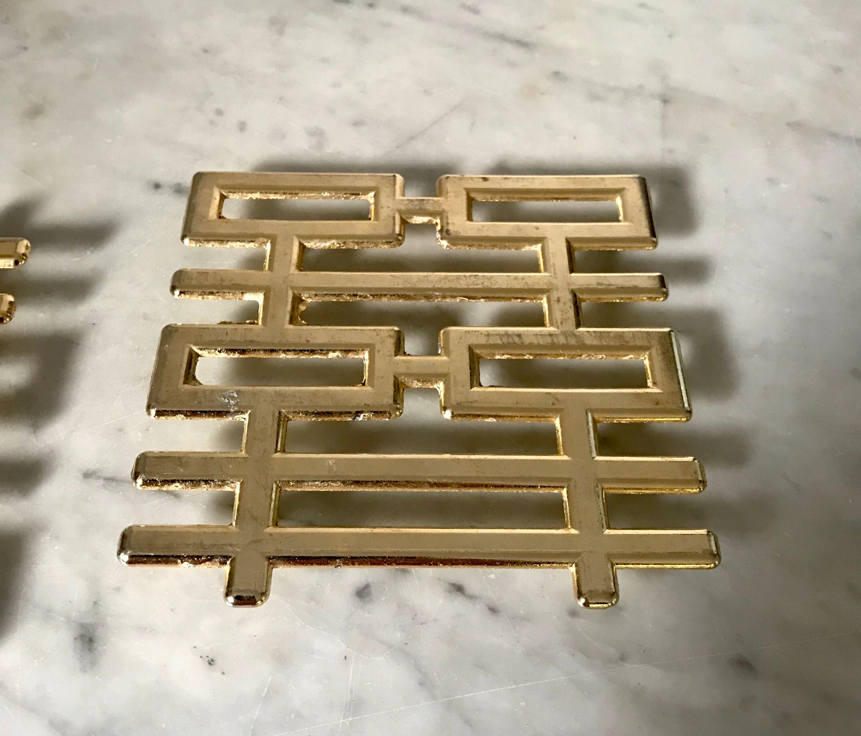 Pair of vintage under-the-top