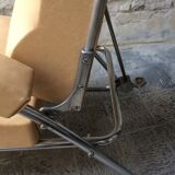 Chair of the 1950s with its Ottoman