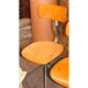 Chaise industriel metal et bois