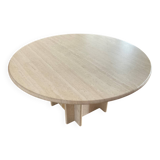 Roche Bobois vintage travertine coffee table from the 70s / 80s