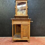 Coiffeuse en chêne et hêtre
