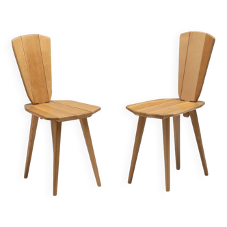 Ensemble de chaises zydel, design franciszek aplewicz pour sap ład