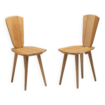 Ensemble de chaises zydel, design franciszek aplewicz pour sap ład