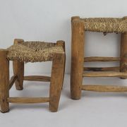 Tabouret brutaliste gigogne