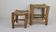 Brutalist nesting stool