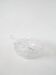Large glass mortar with bubbles in the Biot style with a 1970s design pestle.