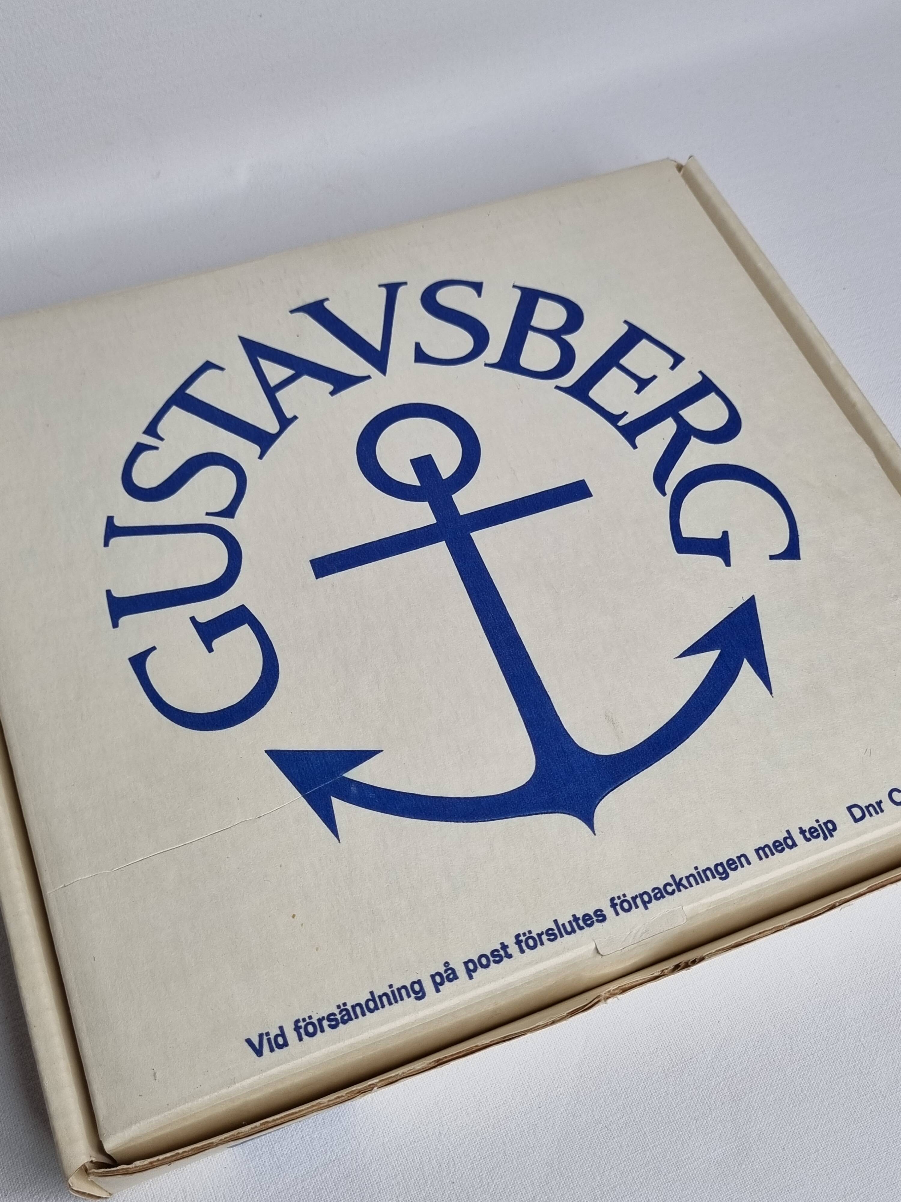 Gustavsberg Christmas plate "Jultallrik 7" 1977, design by Sven Jonson, limited edition, 20 cm